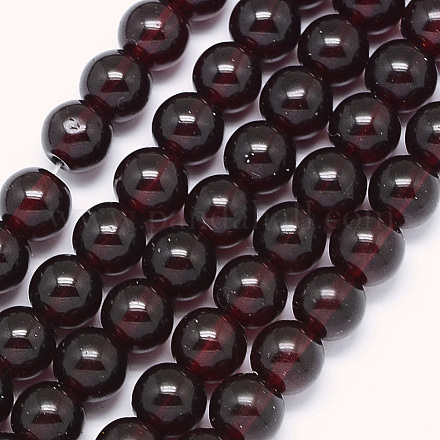 Chapelets de perles en verre GLAA-G051-6mm-C04-1