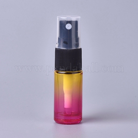 Botellas de spray de vidrio de color degradado de 5 ml MRMJ-WH0059-12D-1