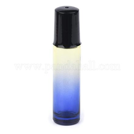 10 мл стеклянный градиент цвета эфирного масла пустые бутылки с роликовым мячом MRMJ-WH0011-B06-10ml-1