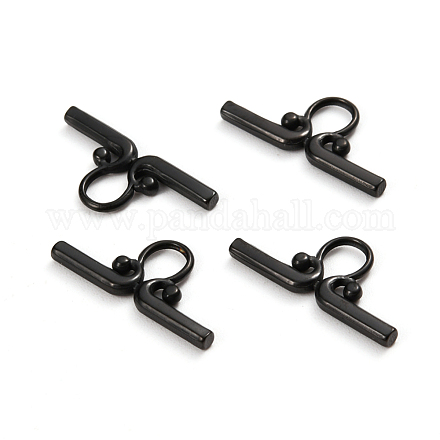 304 Stainless Steel Toggle Clasps Parts STAS-D142-03B-B-1