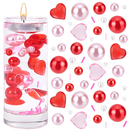Benecreat riempitivi per vasi di san valentino per candele galleggianti centrotavola DIY-BC0006-21-1