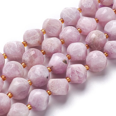 Chapelets de perles en kunzite naturelle G-M367-14A-1