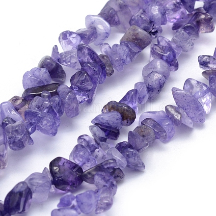 Natural Amethyst Beads Strands X-G-P332-06-1