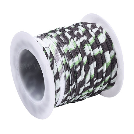 Cordon élastique plat en polyester EC-SZ0001-01-13-1