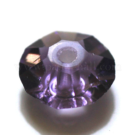 Abalorios de cristal austriaco de imitación SWAR-F061-3x6mm-26-1