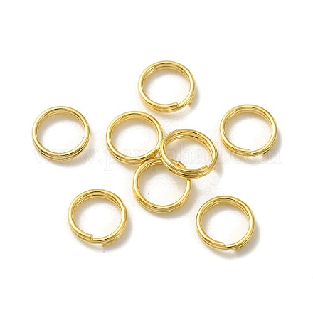 Brass Split Rings KK-O143-28G-1
