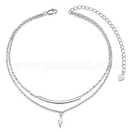 Многожильные браслеты Shegrace из стерлингового серебра 925 со вспышками JA137A-1