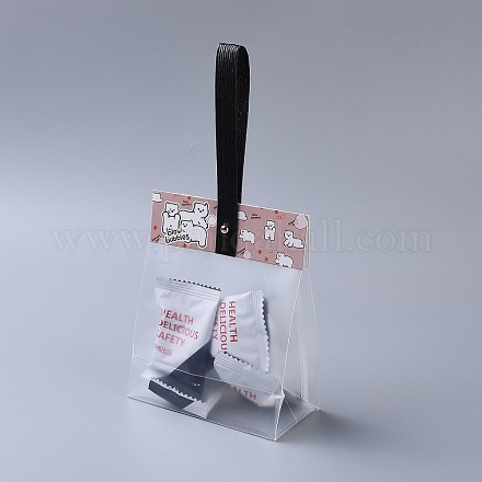 Sacchetto regalo in plastica trasparente OPP-B002-J08-1