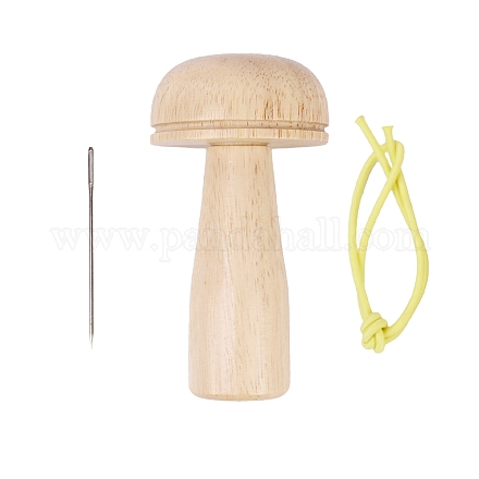 Wooden Darning Mushroom PW-WG15661-01-1
