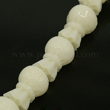 Synthetic Coral Beads Strands CORA-F005-12-1