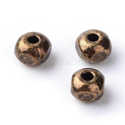 Séparateurs perles en alliage de style tibétain TIBE-Q063-11AB-NR-1
