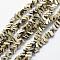 Electroplate Glass Beads Strands, Full Rainbow Plated, Faceted, Triangle, Antique Bronze Plated, 3.5x4x3mm, Hole: 0.2mm, about 146pcs/strand, 13.77~14.96 inch(35~38cm)