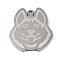 Non-Tarnish 201 Stainless Steel Pendants, Sled Dog Charm, Stainless Steel Color, 22x20.5x1.5mm, Hole: 1mm