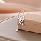 Stainless Steel Pendants, Skeleton, Stainless Steel Color, 28x13mm