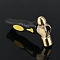 Brass Hammers, with Plastic Handle, Raw(Unplated), 16x9.2cm