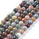 Chapelets de perles en jaspe d'océan naturelle G-P075-55-8mm-2