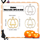 Chgcraft 30 pz 3 colori autunno lega di placcatura pendenti con castone aperto FIND-CA0007-79-2