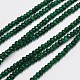 Chapelets de perles en jade de malaisie naturelle X-G-A149-B01-1