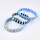 (venta de fábrica de fiestas de joyería) pulseras elásticas de azulejos BJEW-Q697-12-1