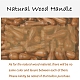Sello de cera de madera diy AJEW-WH0131-089-3