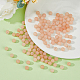 Hobbiesay 2 brins de perles de jade blanc naturel G-HY0001-24-4