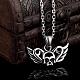 316L Surgical Stainless Steel Vintage Pendant Necklaces NJEW-BB02007-3