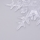 Pendentifs transparents en acrylique TACR-WH0001-14-2