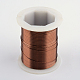 Alambre de joyería de cobre redondo CWIR-R002-0.4mm-06-1
