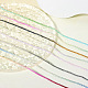 8 Strands 8 Colors Transparent Glass Beads Strands GLAA-TA0001-25-5