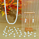 Dicosmetic 150 pz piccole perle di opalite perle rotonde di pietre preziose 8mm perle di pietra opale naturale perline sciolte a sfera bianca perle di energia di cristallo liscio accessori per la creazione di gioielli GLAA-DC0001-10-4