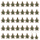 Chgcraft 40 個合金エナメル ペンダント  亀のチャーム  アンティークブロンズ  20x15x3mm  穴：1.5mm FIND-CA0008-36-1