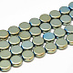 Chapelets de perles en hématite synthétique sans magnétiques G-T060-8mm-01C-1