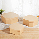 Cajas de cartón de papel de joyería CON-WH0079-72-6