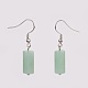 Natural & Synthetic Mixed Stone Dangle Earrings EJEW-JE02767-2