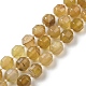 Chapelets de perles d'agate naturelle G-C039-D02-1