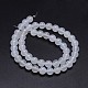 Grade A Natural Agate Round Beads Strands G-F256-01-6mm-A-2