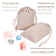 Pandahall элитные хлопковые упаковочные пакеты сумки на шнурке ABAG-PH0002-17-4