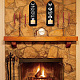 Wandmontierter Kerzenhalter aus Holz im Boho-Stil AJEW-WH0379-001-6