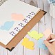 Gorgecraft 12 Books 4 Colors Lovely Lying Cat Shape Memo Notepads AJEW-GF0007-13-6