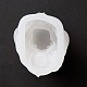 シリコンモールドを作るDIYキャンドル  レジン型  ライオンキング  ホワイト  9.5x7.4x5.8cm DIY-M031-05-5
