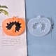Stampi in silicone per ciondolo zucca fai da te di Halloween DIY-P006-52-1