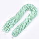 Opaque Solid Color Glass Beads Strands GLAA-S178-12B-10-3
