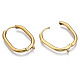 316 Surgical Stainless Steel Hoop Earrings Findings STAS-N097-055LG-3