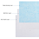 3-слойный нетканый комплект ткани для diy покрытия рта AJEW-WH0105-29B-5