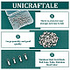 UNICRAFTALE about 60pcs Tube End Caps Stainless Steel Cord Ends 1mm Inner Diameter Smooth End Caps Terminators Cord Finding for Leather Cord Bracelets Jewelry Making STAS-UN0011-76P-5