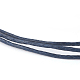 木綿糸ワックスコード  プルシアンブルー  1mm  約100ヤード/ロール（300フィート/ロール） YC-R003-1.0mm-227-3