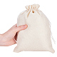 Burlap Packing Pouches Drawstring Bags ABAG-BC0001-07A-18x13-2