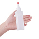 Benecreat 10 Packung 5 ml (150 ml) Plastik-Quetschflaschen mit roten Verschlusskappen - gut zum Basteln DIY-BC0009-05-4
