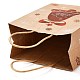 Christmas Theme Hot Stamping Rectangle Paper Bags CARB-F011-02C-5