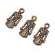 Antique Bronze Plated Coat Charms Pendants for Jewelry Making X-PALLOY-A15338-AB-NF-3